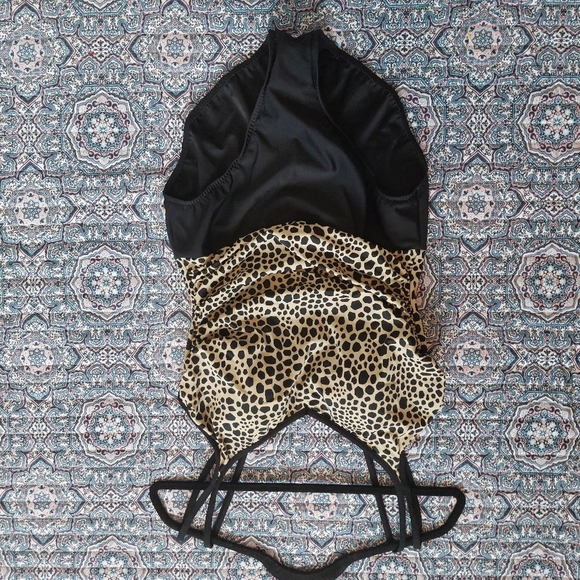 Miraclesuit Animal Print One Piece Swimsuit Size 14 - Picture 4 of 8